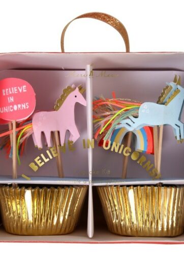 Cupcake set Unicorn Meri Meri