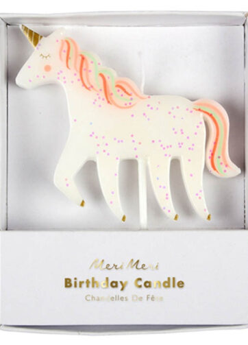 Taartkaarsje Unicorn Meri Meri