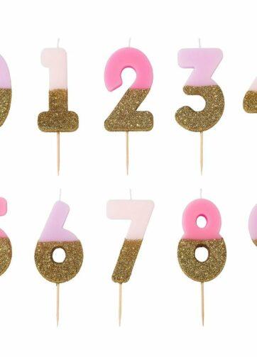 We Heart verjaardagskaarsjes roze Talking Tables