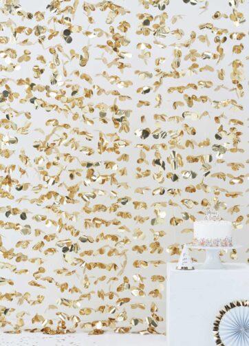 Backdrop Gold Flower Ginger Ray