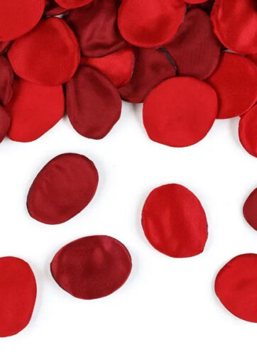 Rode rozenblaadjes (100 stuks)